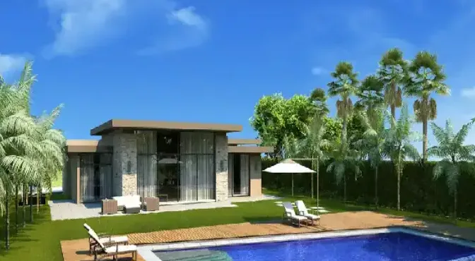 Swan Lake Village Developed master plan