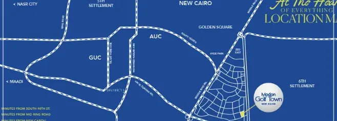 كمباوند جولف تاون القاهرة الجديدة 4