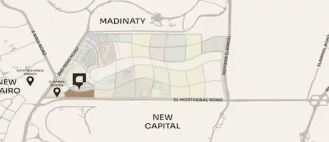 Compound The Mostakbal City master plan