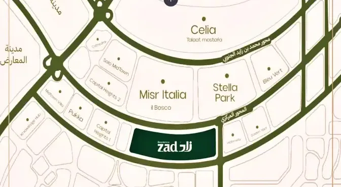 كمباوند زاد ريزيدنس master plan