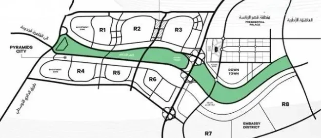 مول اتلانتس العاصمة الإدارية master plan