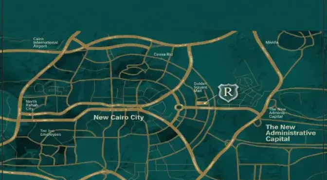 كمبوند ريجنتس سكوير القاهرة الجديدة master plan