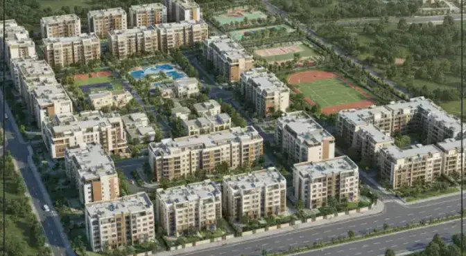 كمبوند حدائق أكتوبر master plan