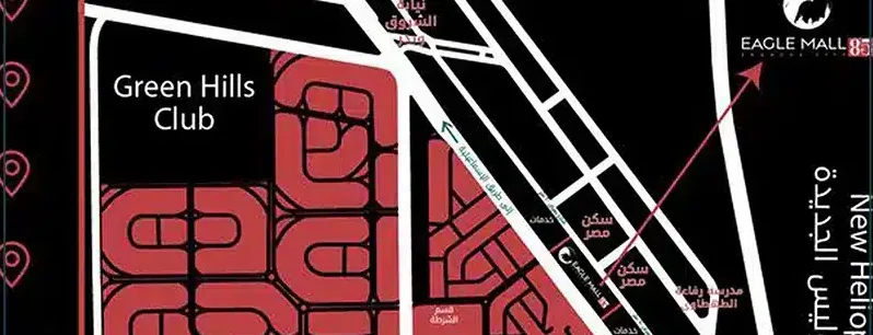 مول ايجل 85 الشروق 85 مساحات وأسعار master plan