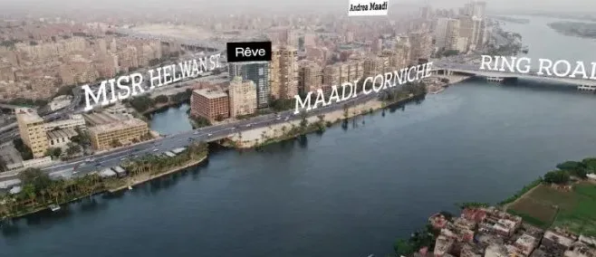 Reve Du Nil Tower Maadi master plan