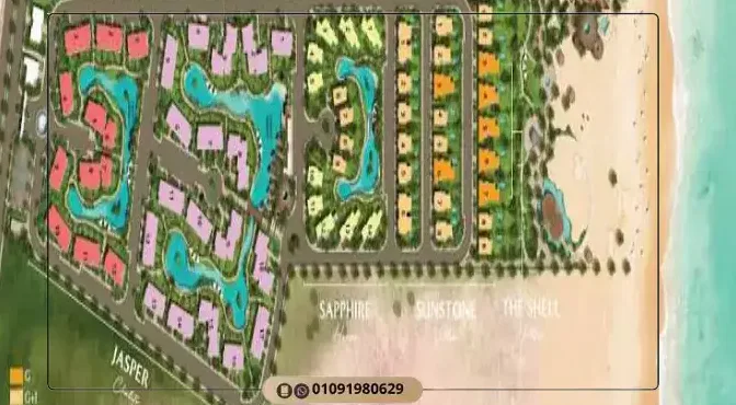 قرية ماسايا الساحل الشمالي master plan