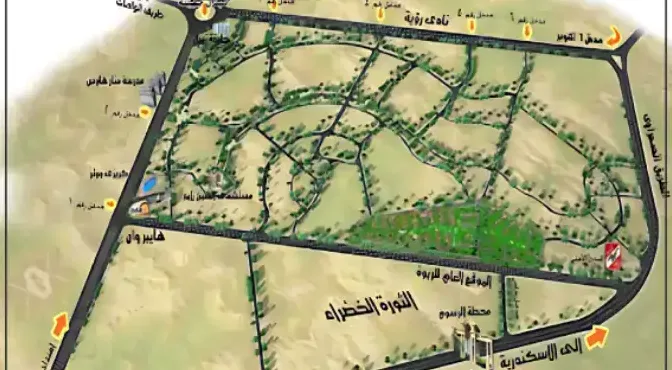 Commons Compound Sheikh Zayed master plan