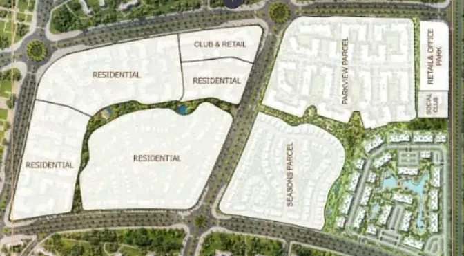 Hub Town Compound master plan