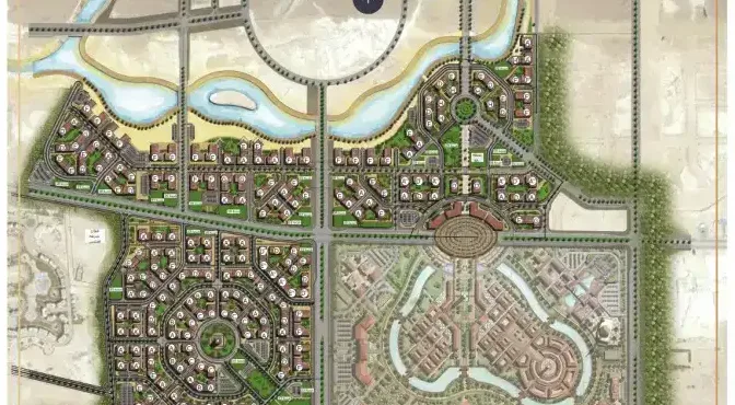 الحي اللاتيني العلمين الجديدة master plan