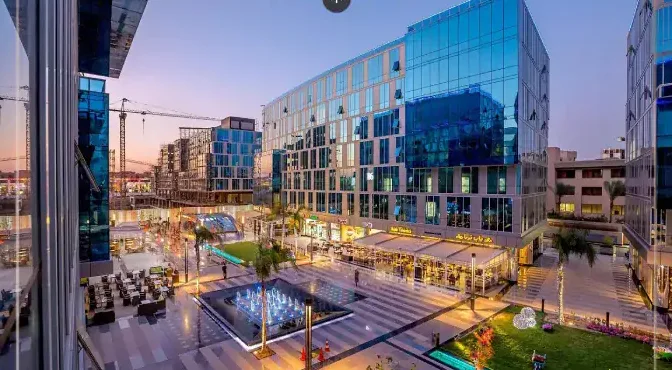 مجمع كويست سيتي، مدينة العبور master plan