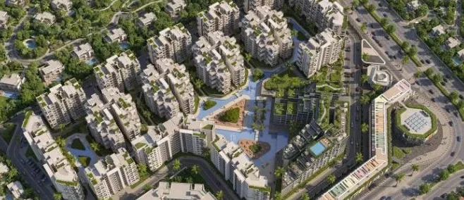 كمبوند اوريفيا التجمع السادس master plan