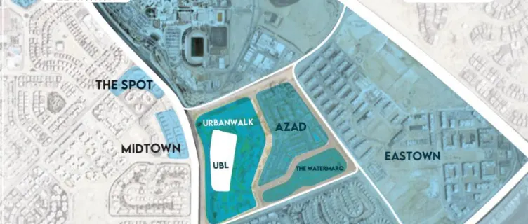 Urban Walk New Cairo master plan
