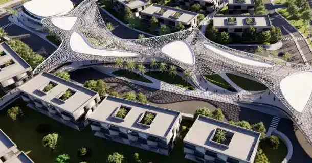 مول مايند سيت زايد الجديدة master plan