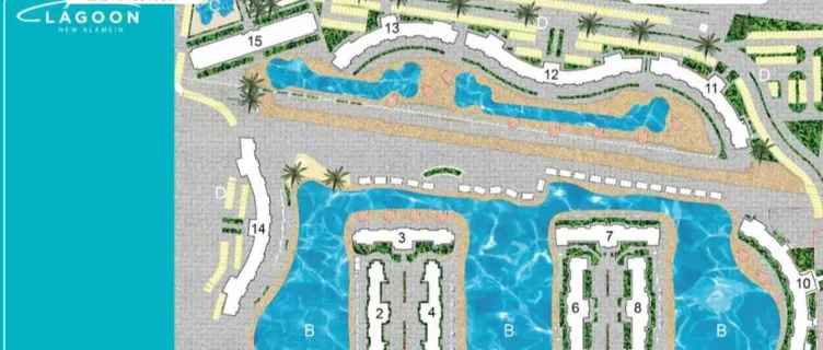 سيا لاجونز العلمين الجديدة master plan