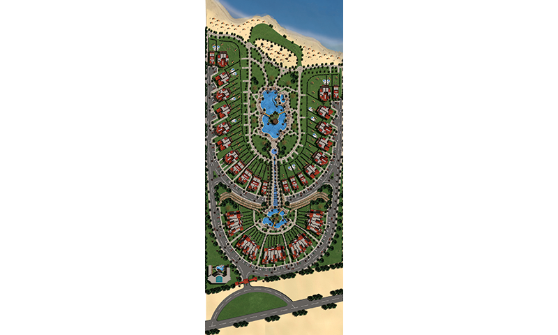 قرية لافيستا 4 العين السخنة master plan