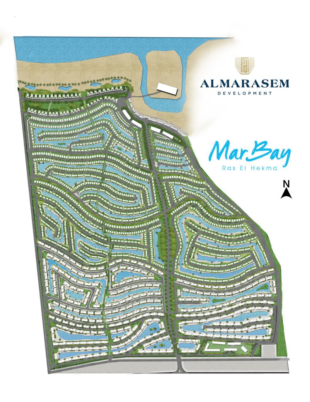مار باي - رأس الحكمة master plan