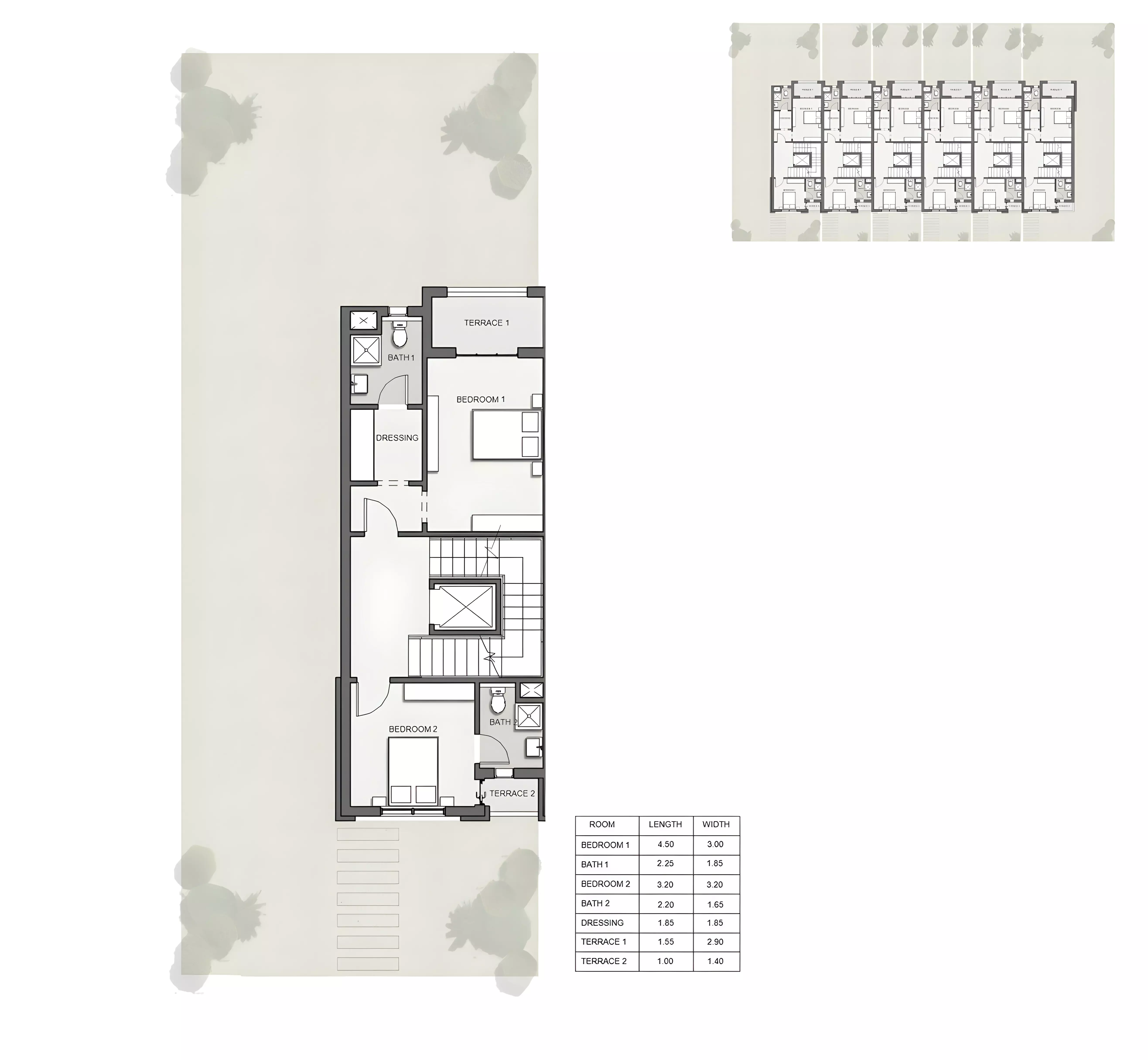 تاون هاوس · 4 غرف · 248–259 م² في The Butterfly Compound 2