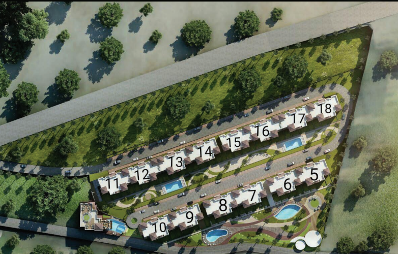 تلال الجنة بورتوسخنة master plan