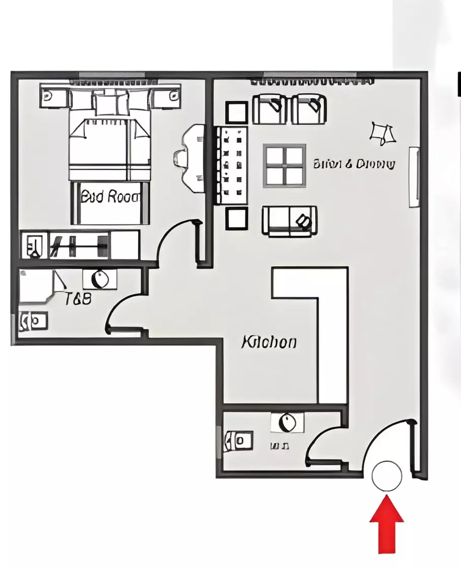 Apartment · 1 Bedroom · 45–75 m² in La Capitale 2