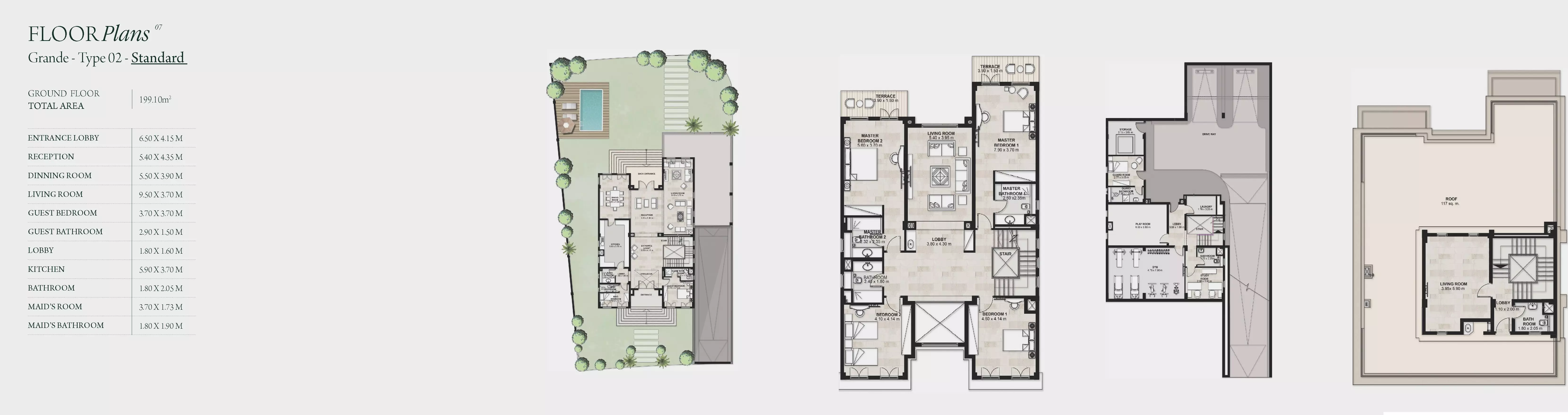 Villa · 6 Bedrooms · 399–1416 m² in New Details at Granville Compound New Capital 3