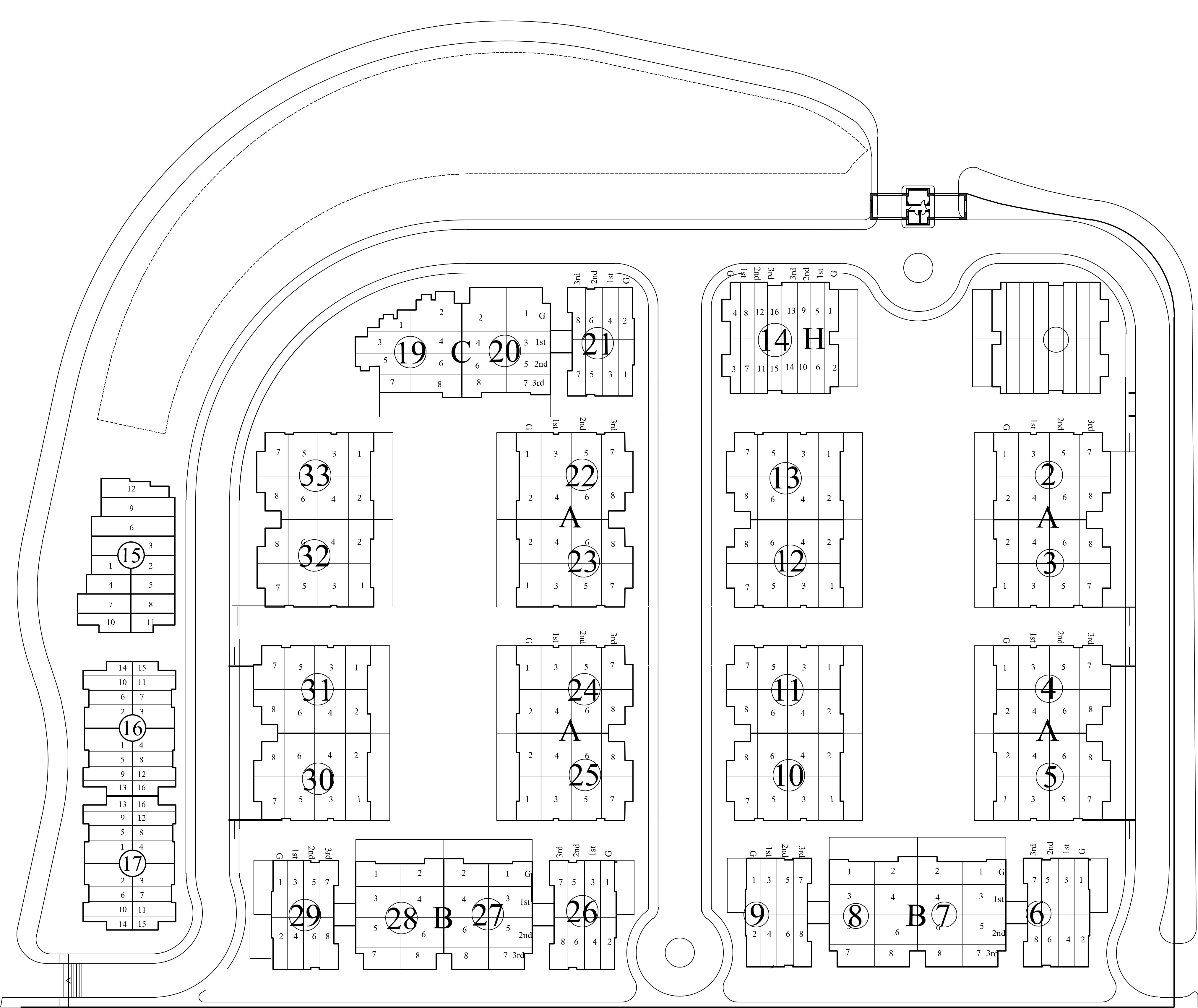 الباتيو master plan