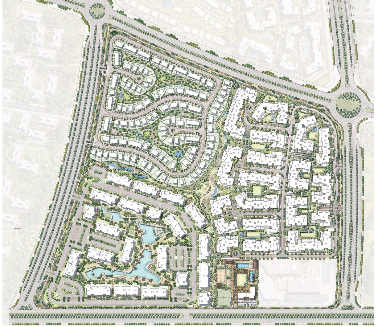 هابتاون بارك master plan