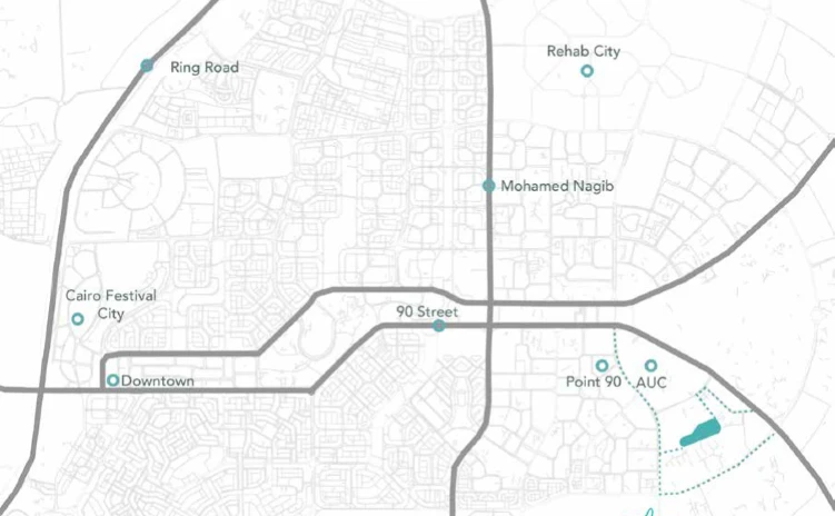 ووتر مارك القاهرة الجديدة master plan