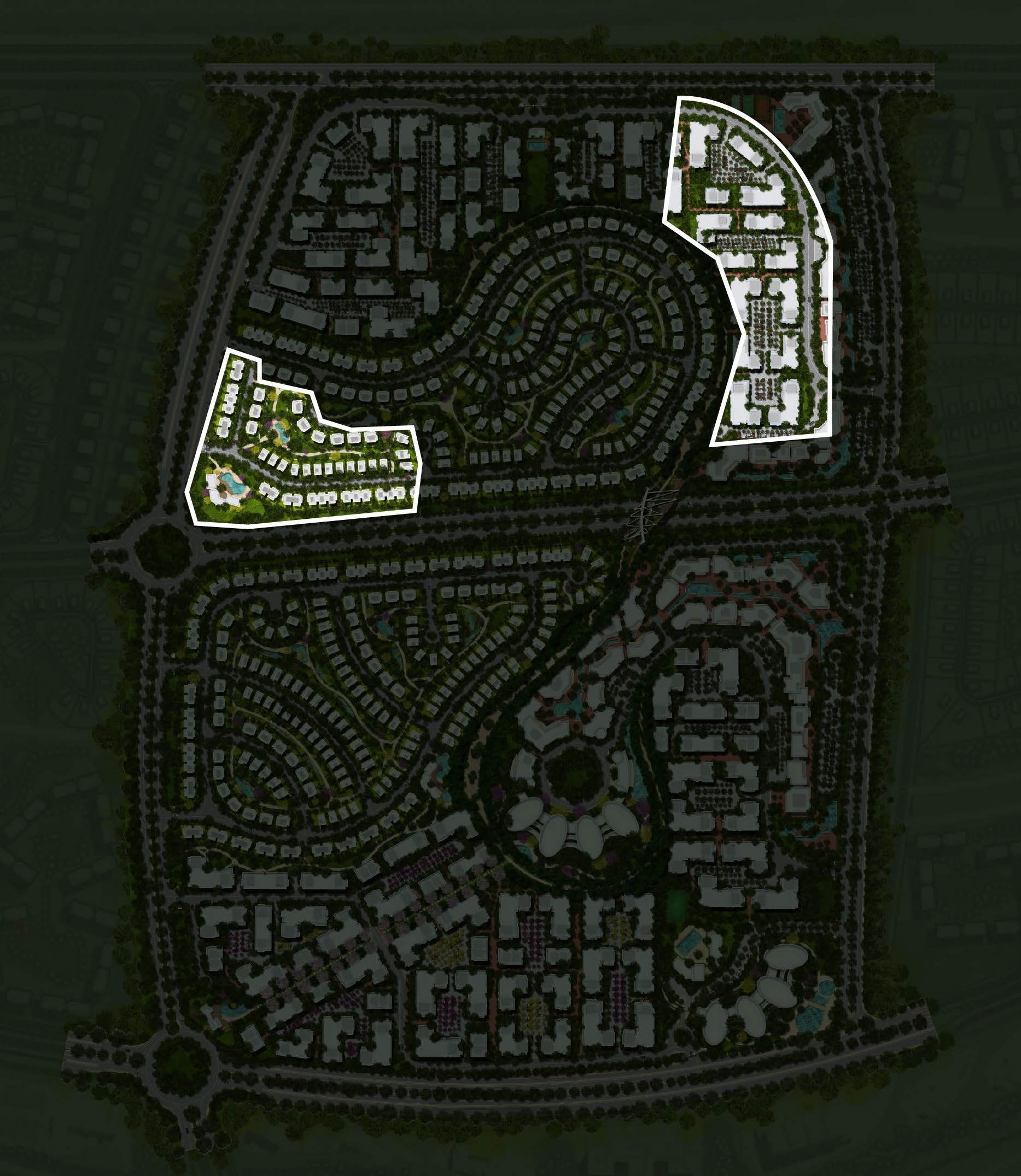 سيلا إل بوسكو سيتي master plan