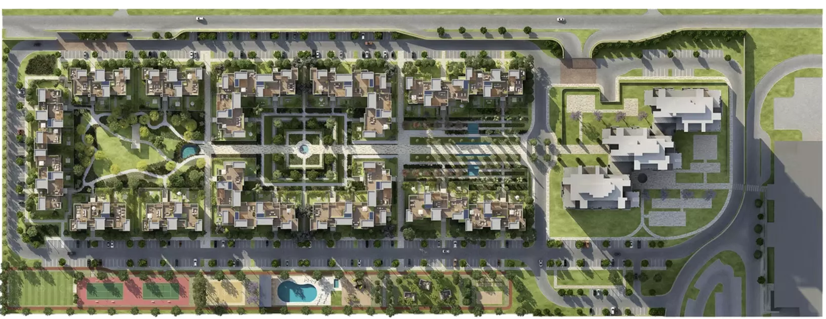 كمبوند ايون مول العرب 6 أكتوبر master plan