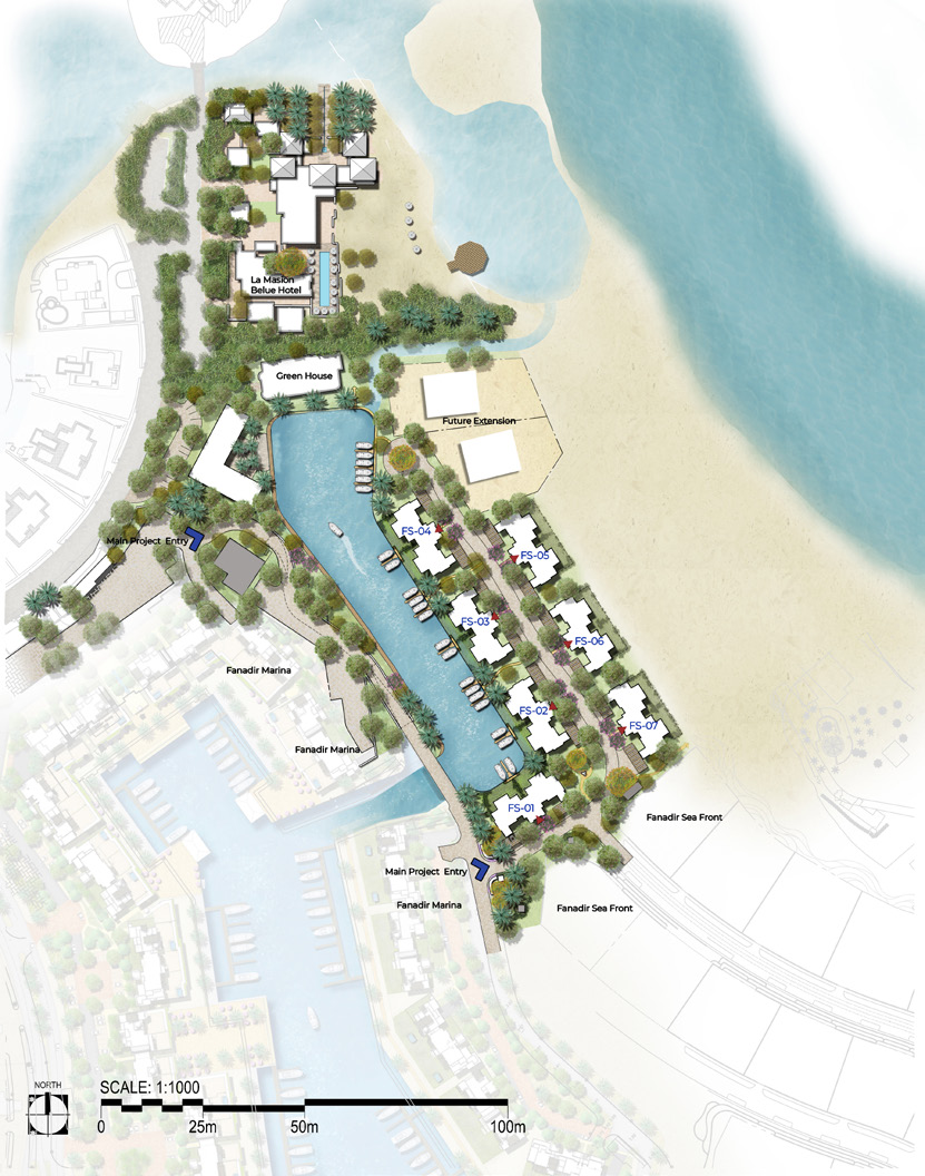 شواطئ فنادير master plan