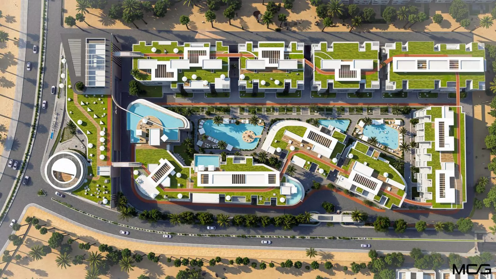 كمبوند ستاي إن ريزيدنس أكتوبر master plan