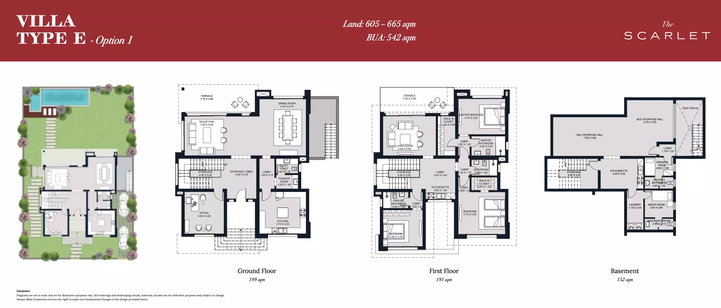 Villa · 3 Bedrooms · 357–542 m² in Swan Lake Katameya 2