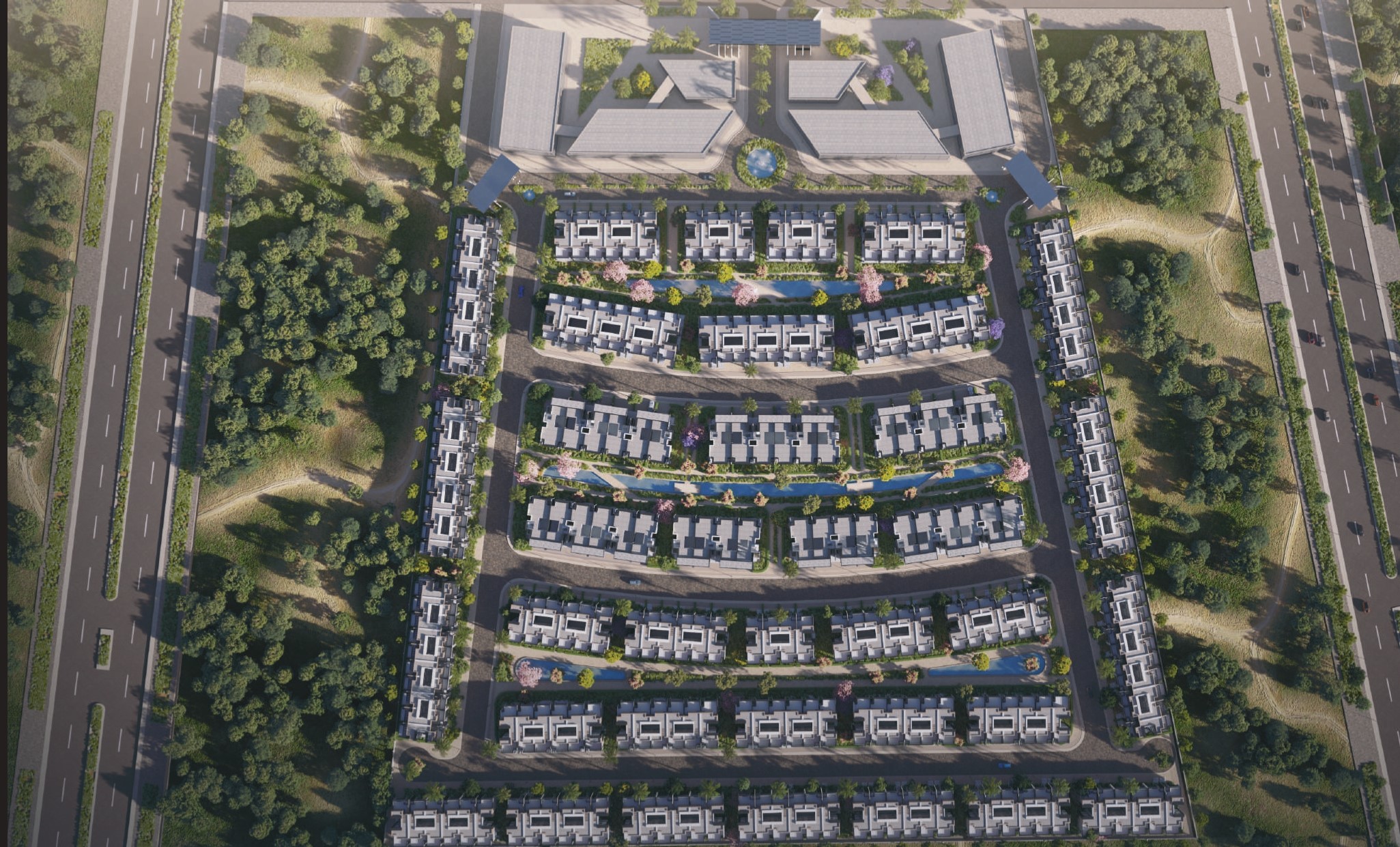 كمبوند بيلونج اكتوبر master plan