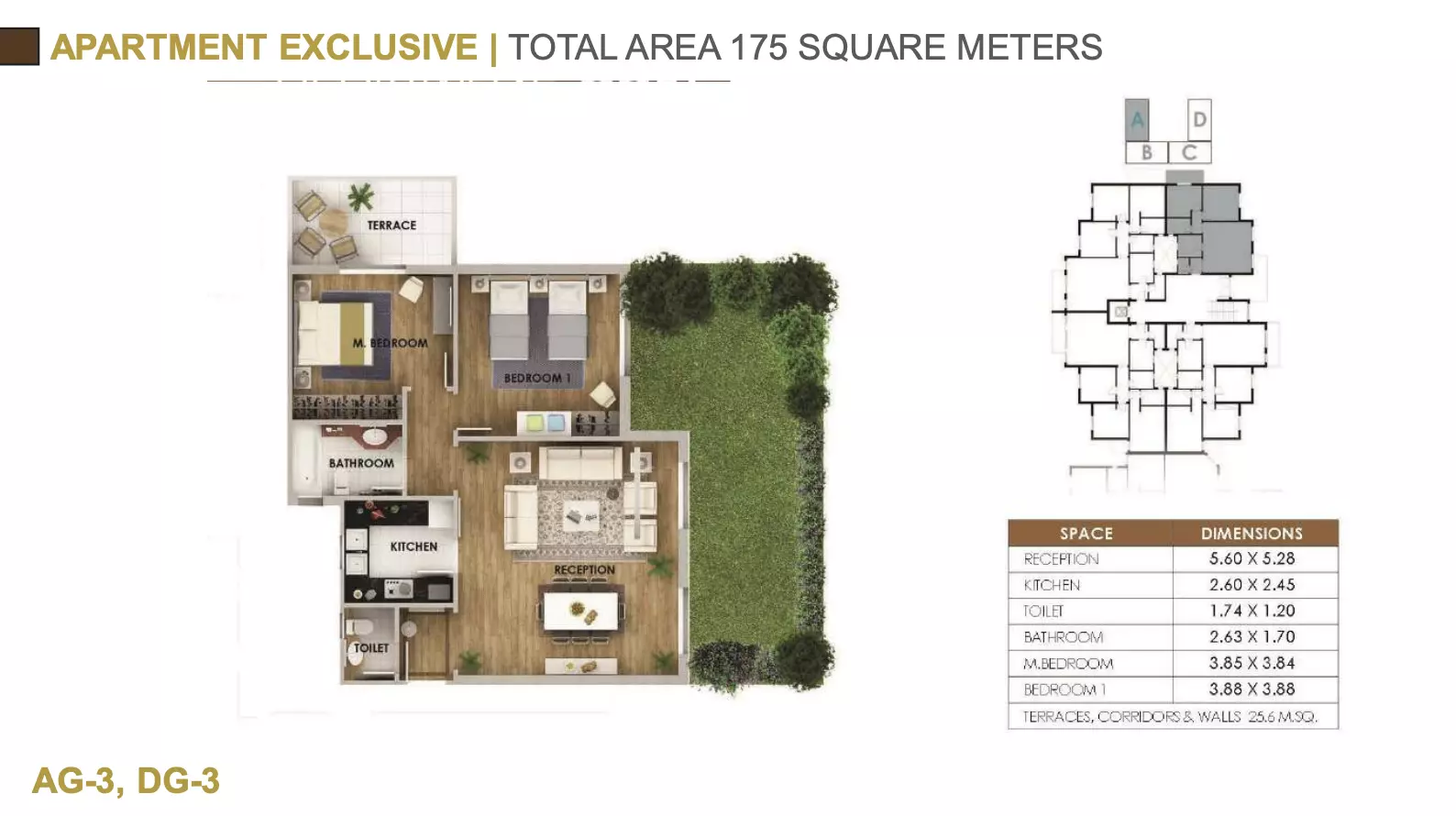 Apartment · 2 Bedrooms · 115–175 m² in Icity Mountain View 2