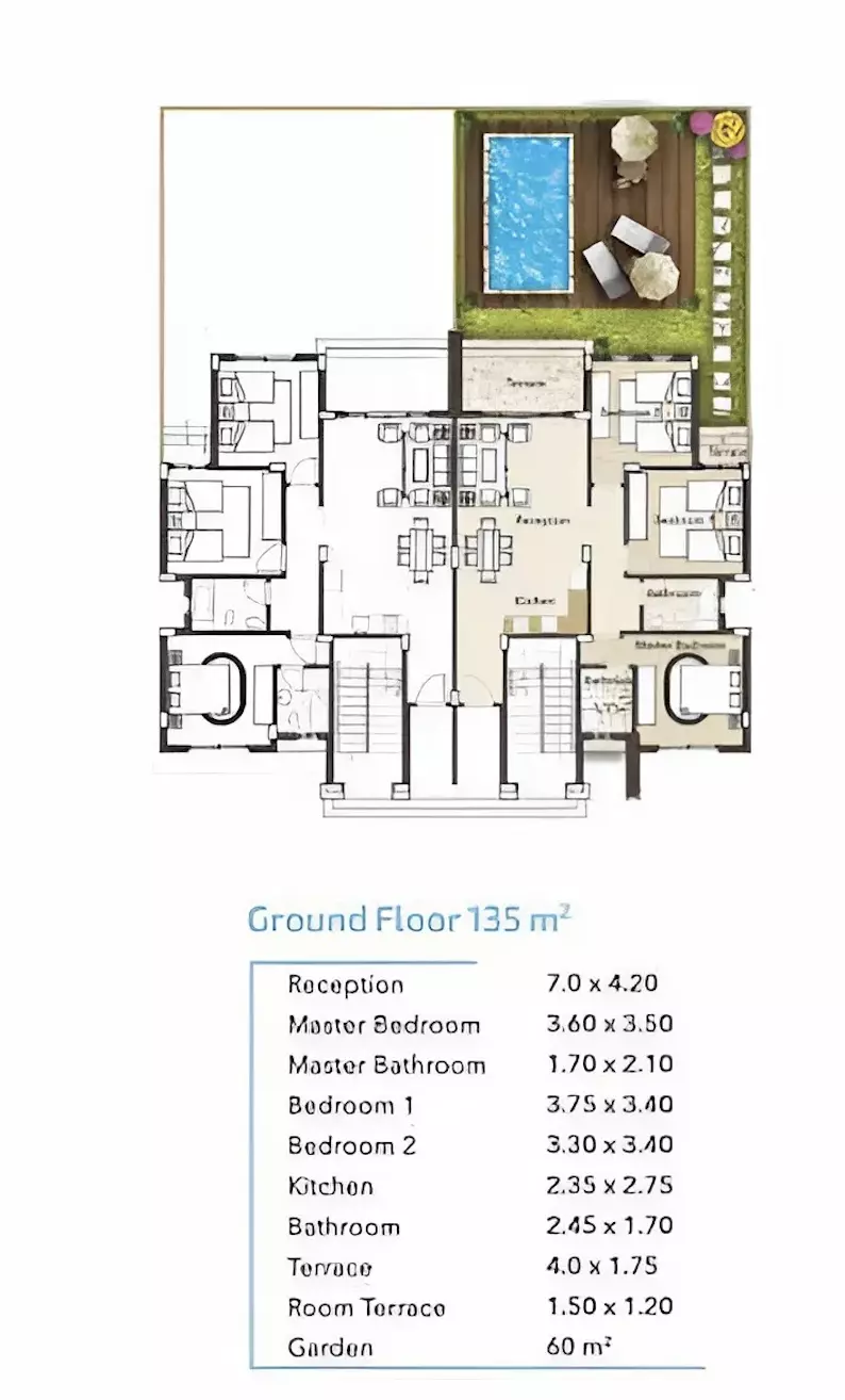 Villa · 3 Bedrooms · 120–285 m² in سي فيو الساحل الشمالي 2026 Sea View North Coast 2