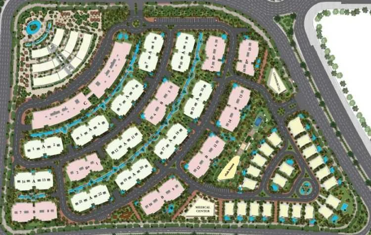 لا فيردي العاصمة الجديدة master plan