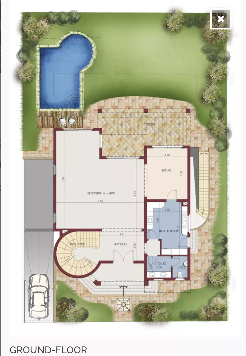 فيلا · 4 غرف · 613–941 م² في Katameya Gardens New Cairo by NEST Developments 2