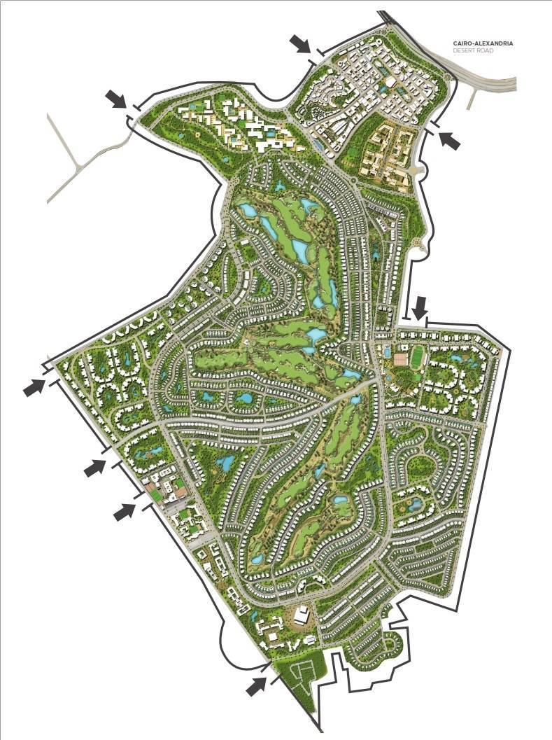 نيو جيزة master plan