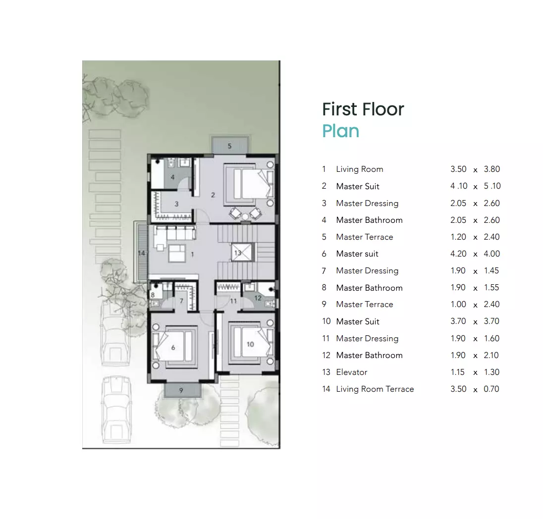 Villa · 3 Bedrooms · 300 m² in كمبوند ذا واتر مارك التجمع الخامس 2026 The Water Marq New Cairo