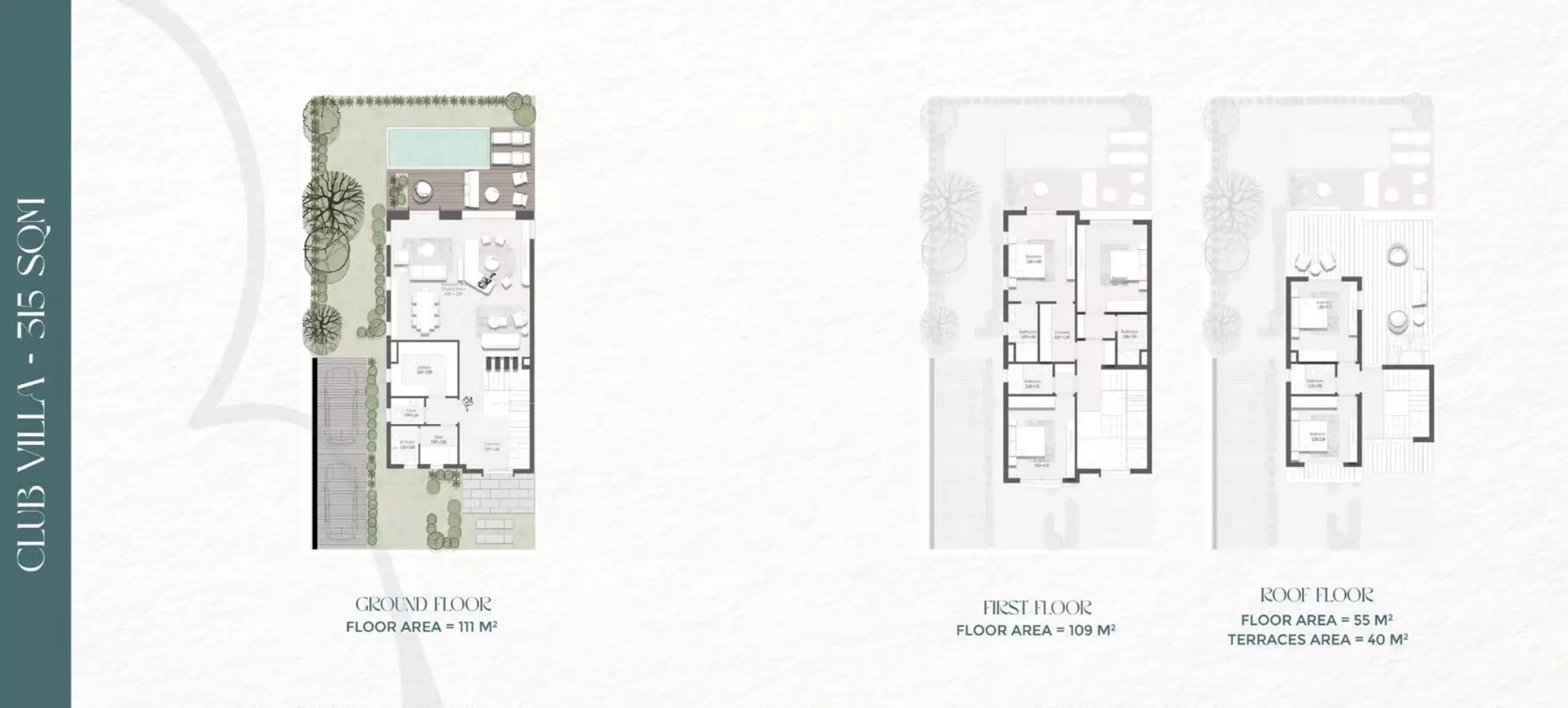 فيلا · 5 غرف · 315–380 م² في كمبوند سعادة بوتيك التجمع السادس 2026 Compound Saad Boutique New Cairo 2