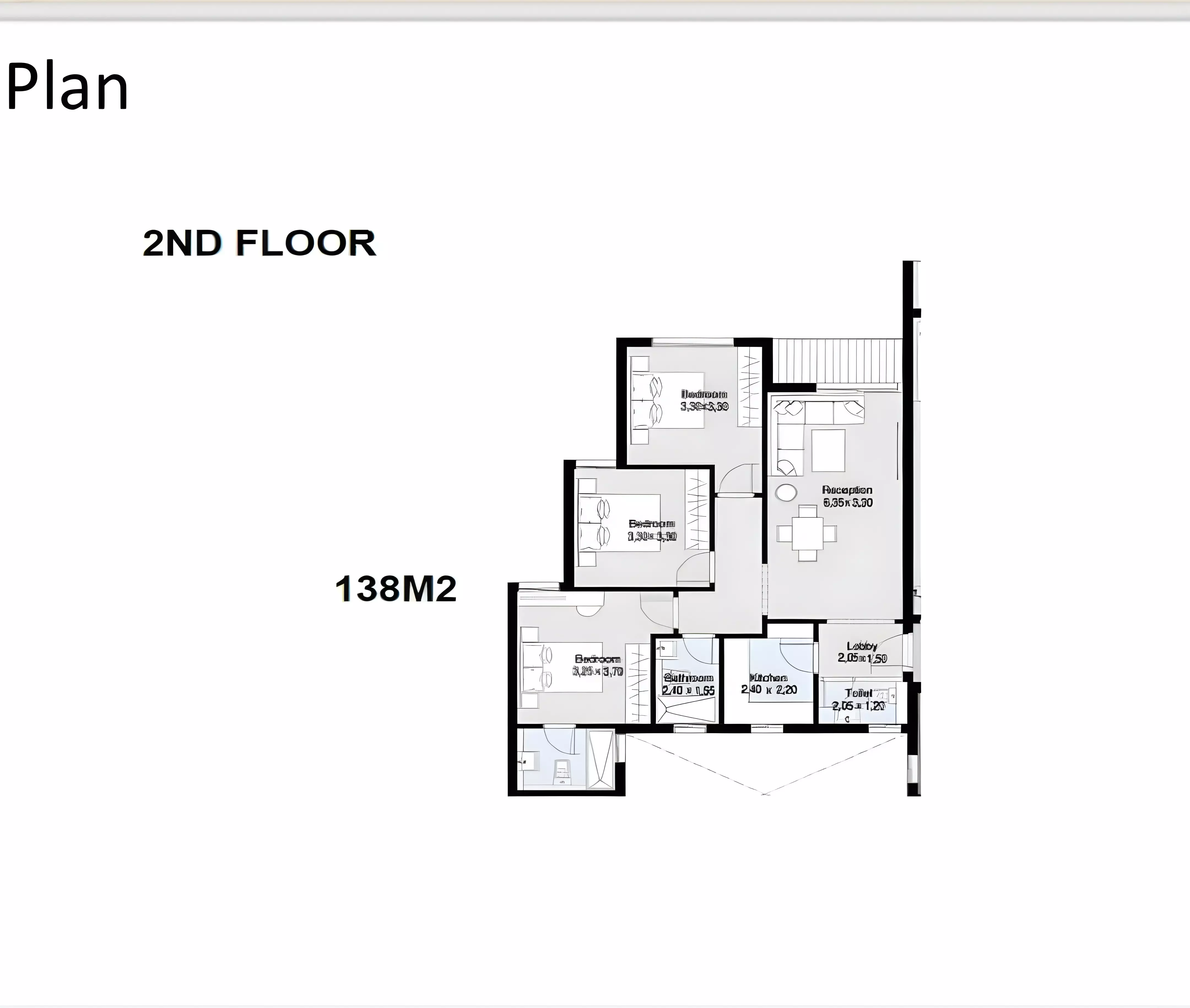Apartment · 3 Bedrooms · 138–173 m² in Maliv Compound New Cairo 3