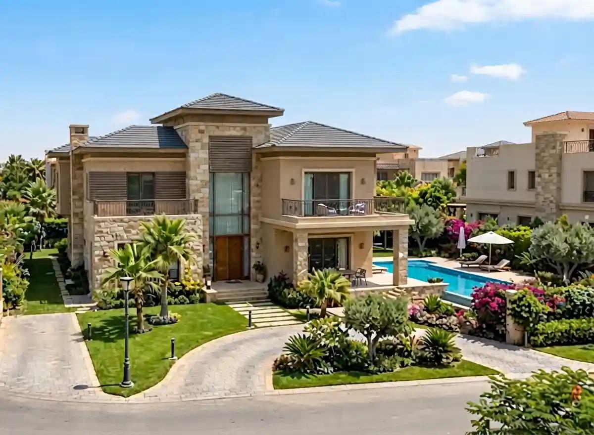 The Que Gardens compound obour city by Murtaqa Developments 3