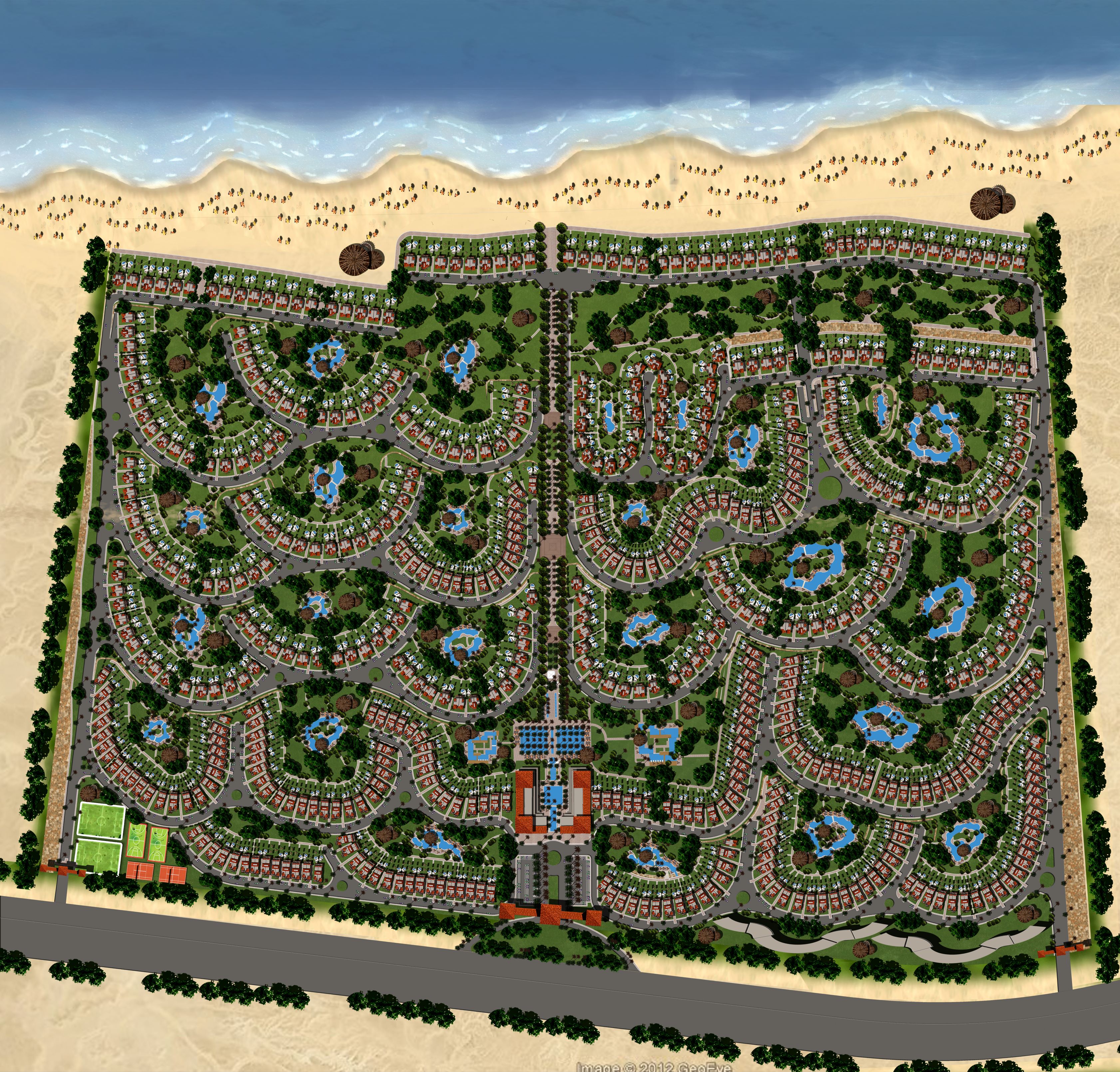 لافيستا 6 العين السخنة master plan