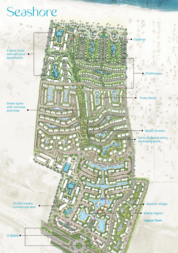 Waterside - Seashore master plan