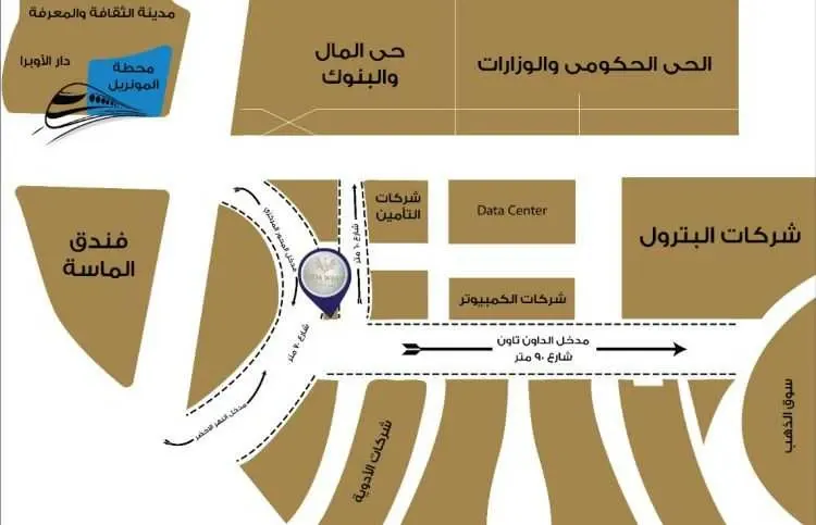 فيدا ويست مول العاصمة الادارية master plan