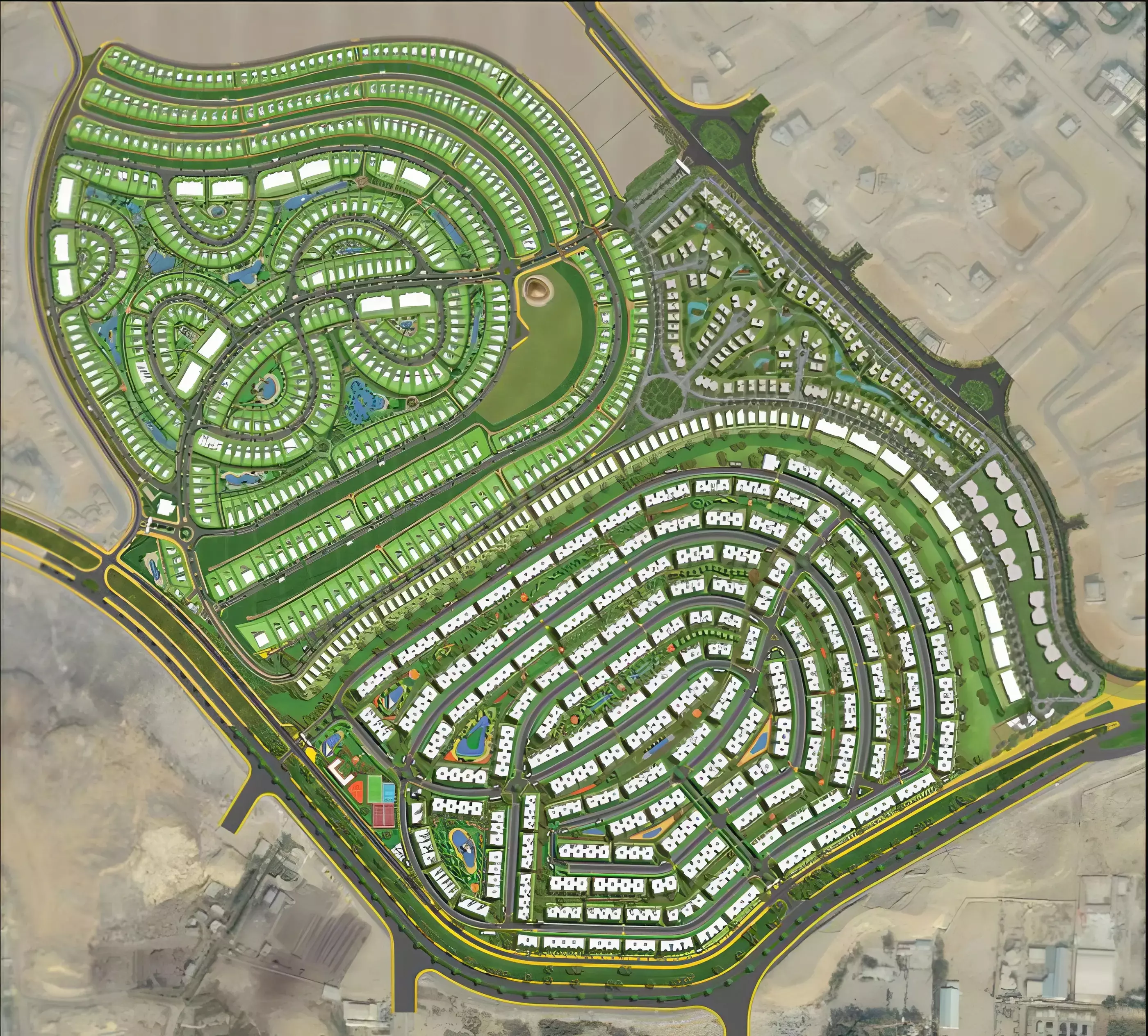 Stone Park New Cairo master plan