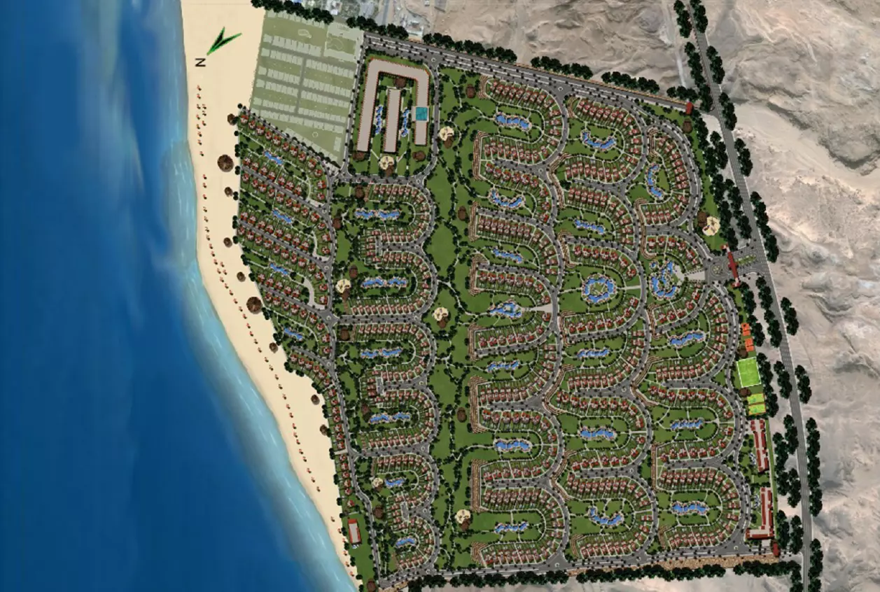 لافيستا جاردنز العين السخنة master plan