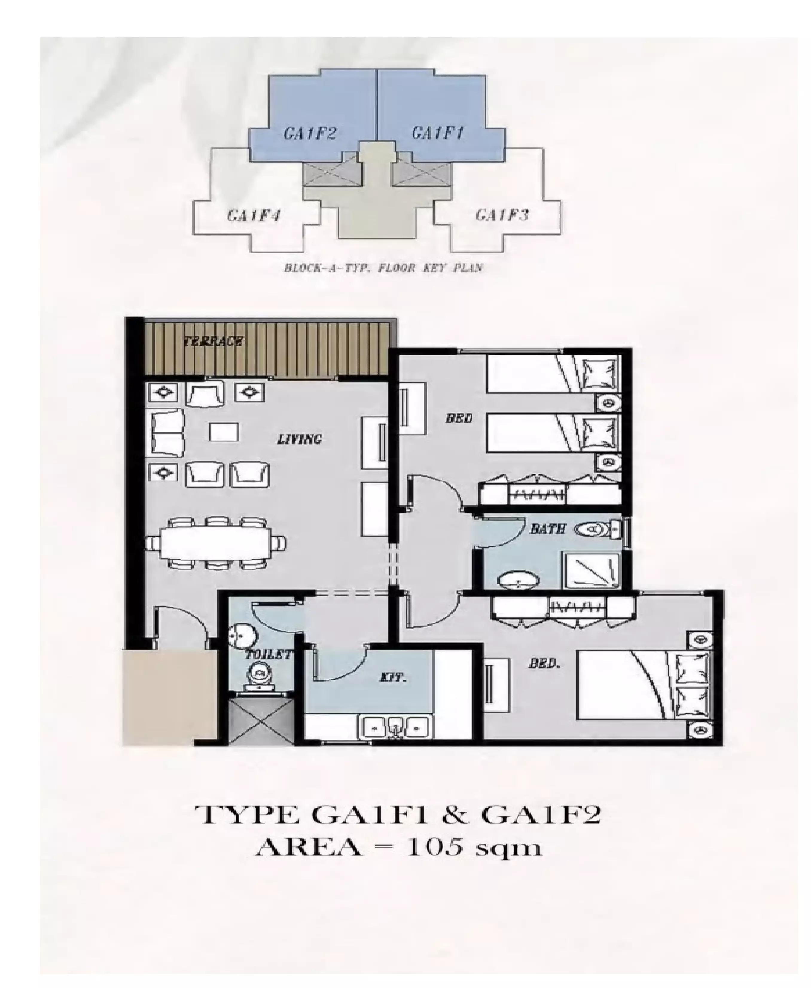 Apartment · 2 Bedrooms · 95–130 m² in Vidala Galala Ain Sokhna 2