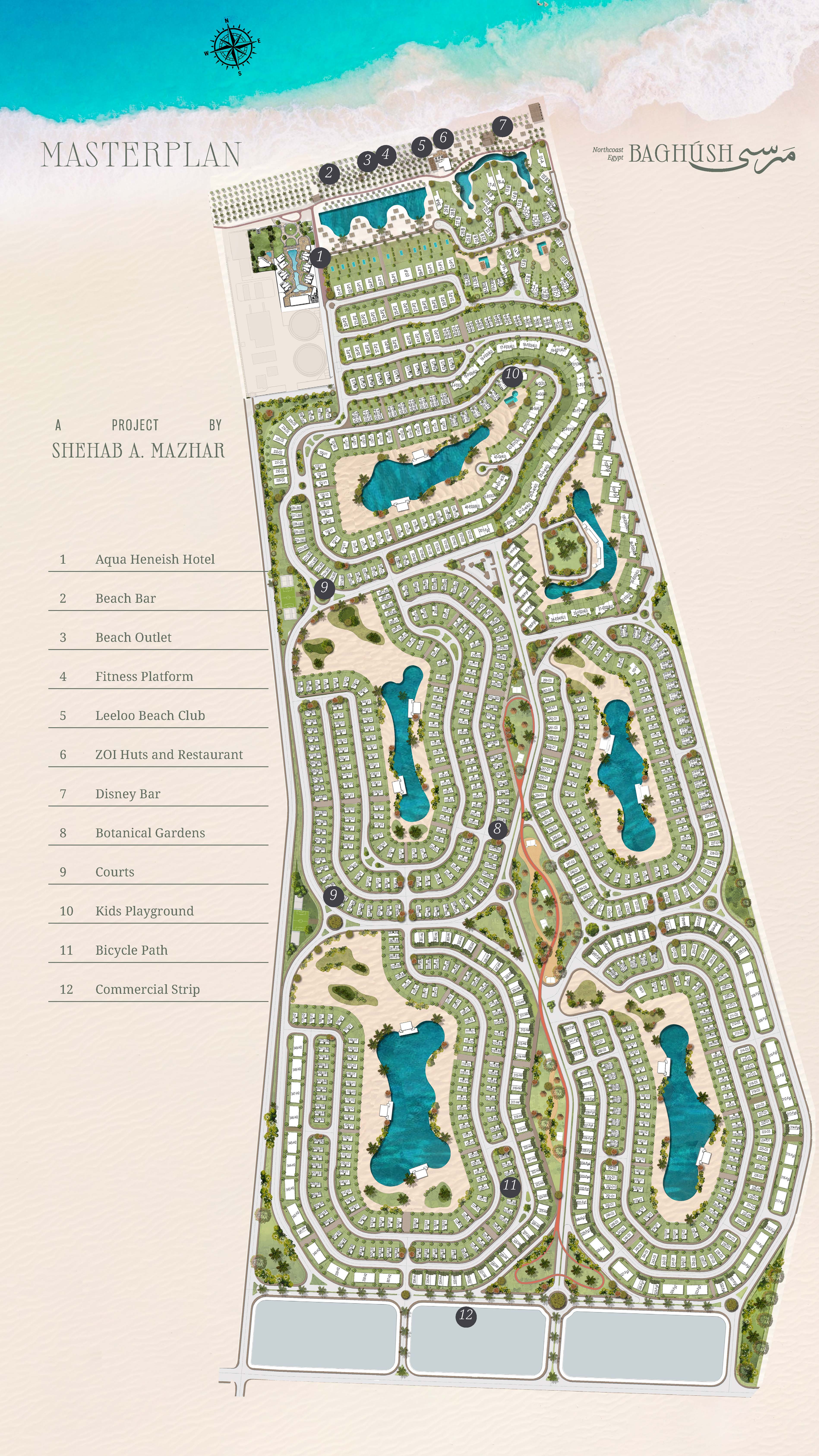 Marsa Baghush master plan