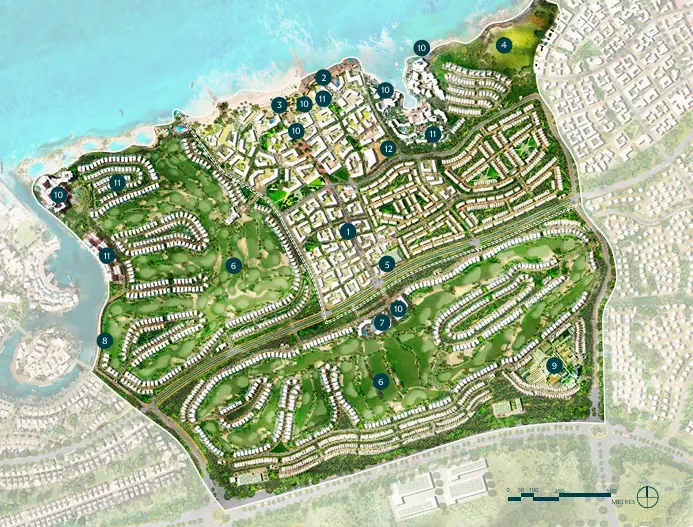 Yemm Links Villas master plan